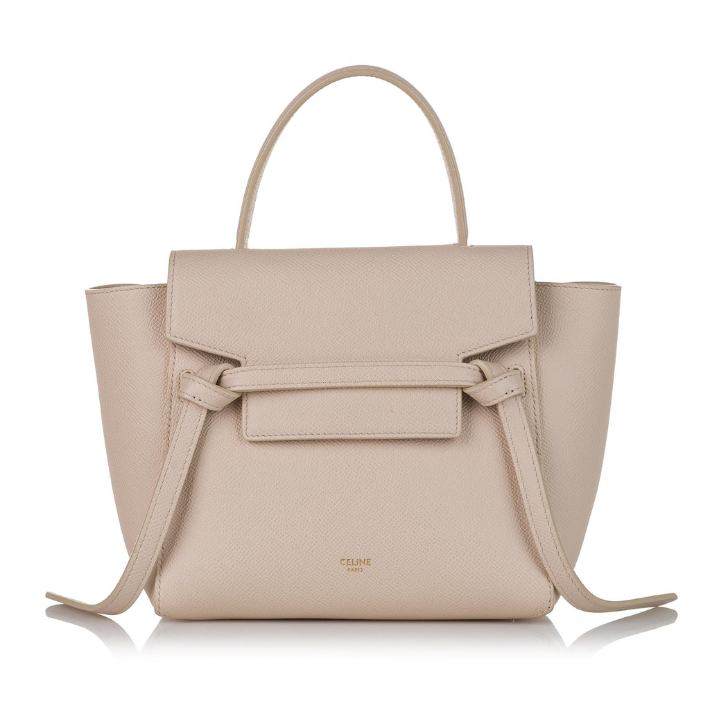 Celine Belt Leather Satchel (SHG-34535)