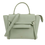 Celine Belt Leather Satchel (SHG-lrlBRV)