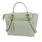 Celine Belt Leather Satchel (SHG-lrlBRV)