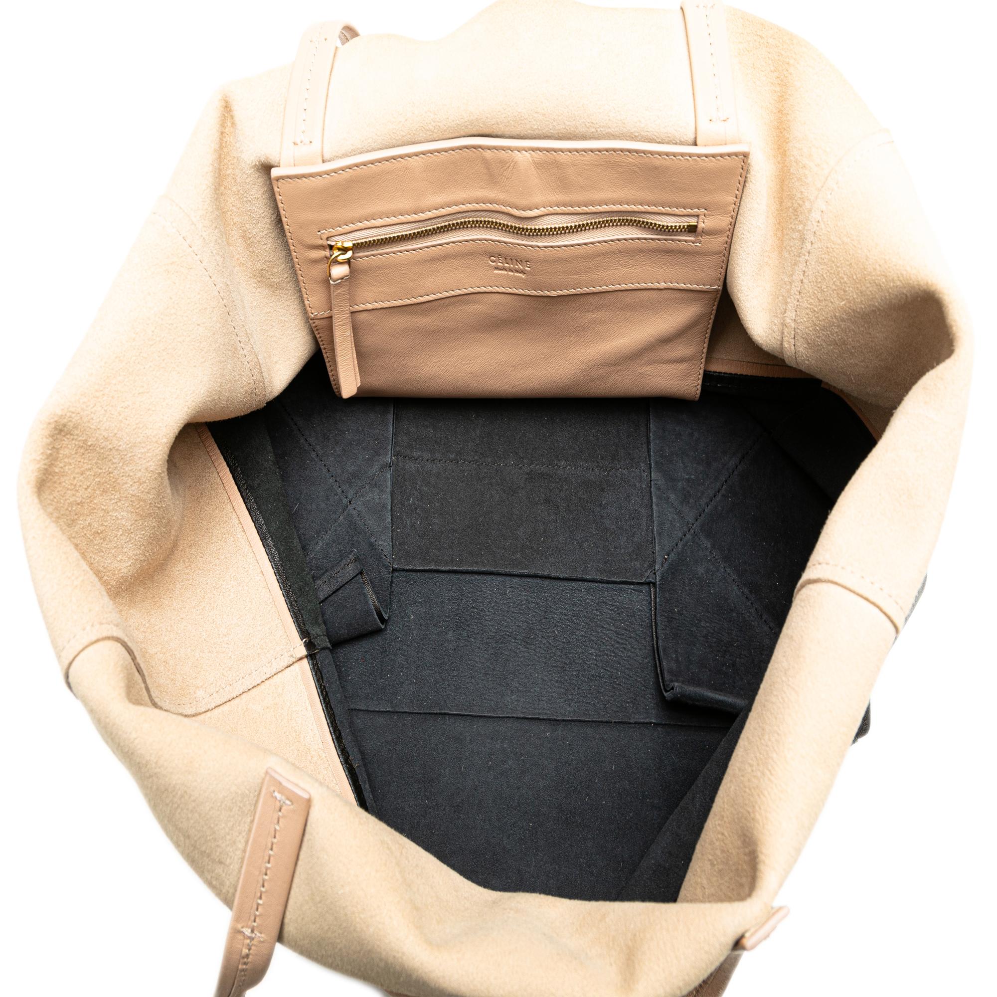 Celine Bicolor Horizontal Cabas Tote (SHG-Rl0Pxi)