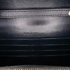 Celine Bicolor Leather Pocket Envelope Wallet On Chain