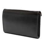 Celine Bicolor Leather Pocket Envelope Wallet On Chain