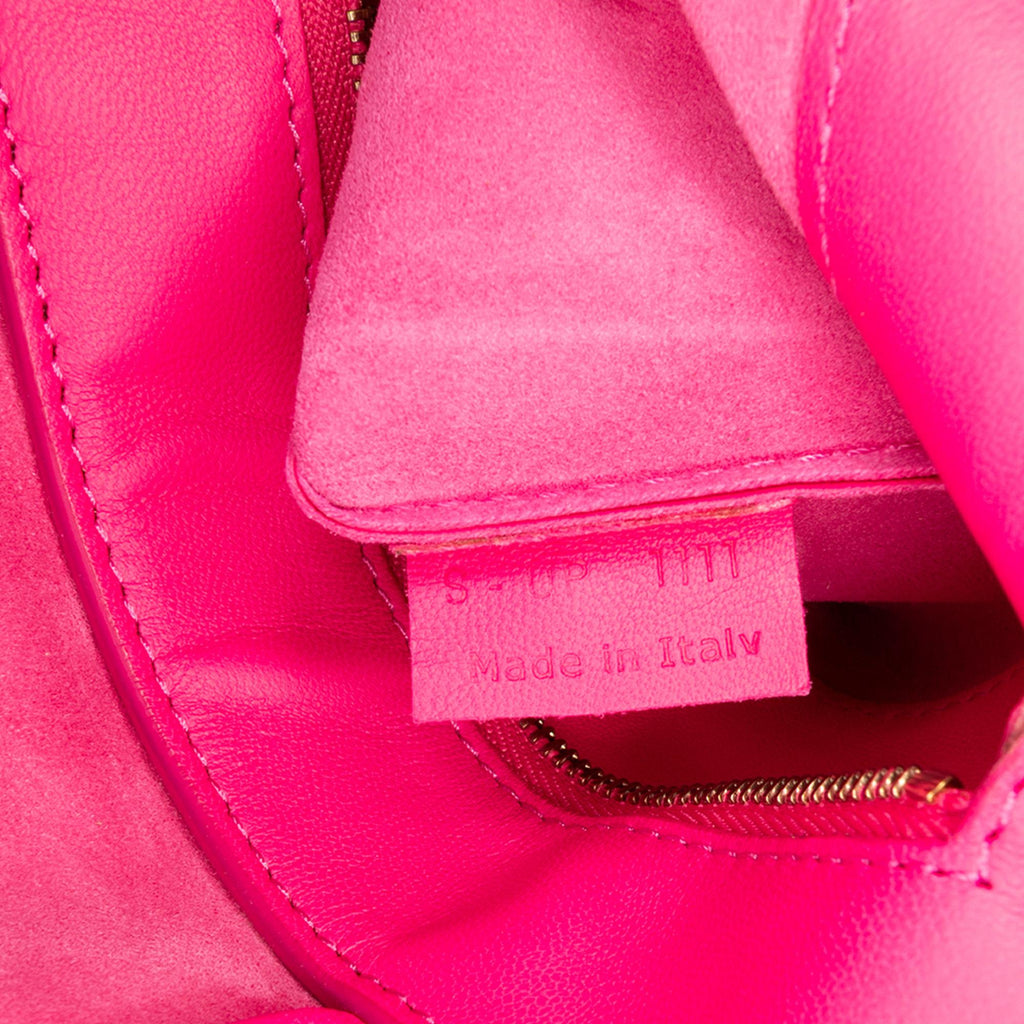 Celine Bicolor Leather Vertical Cabas Tote