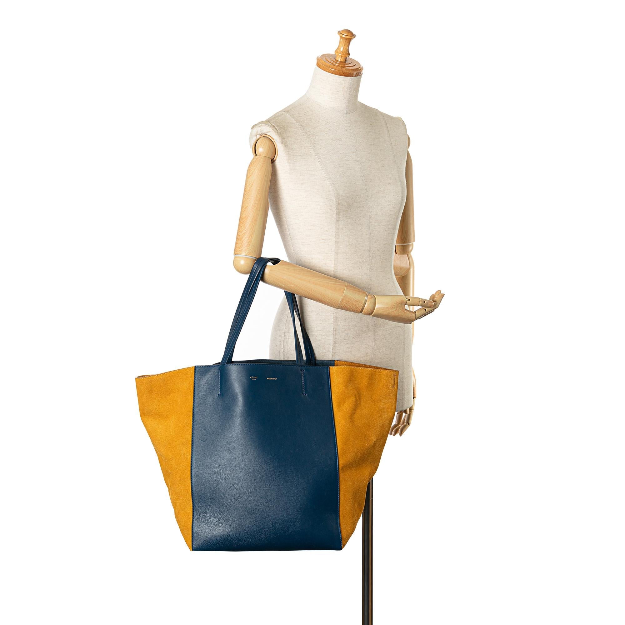 Celine Bicolor Phantom Cabas (SHG-lndyZm)