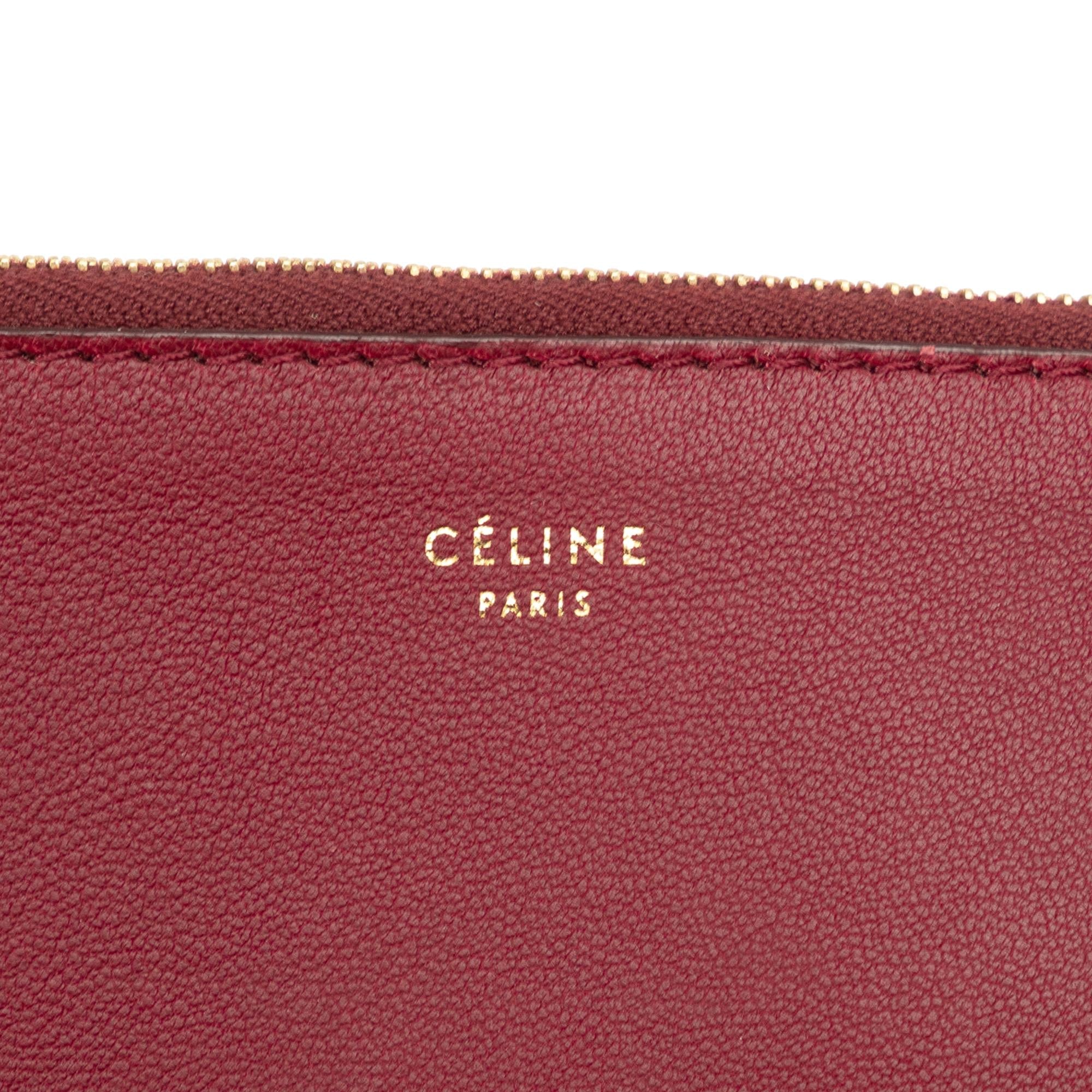 Celine Bicolor Solo Clutch Bag (SHG-5ckNhv)