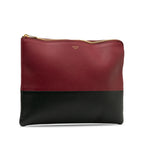 Celine Bicolor Solo Clutch Bag (SHG-5ckNhv)