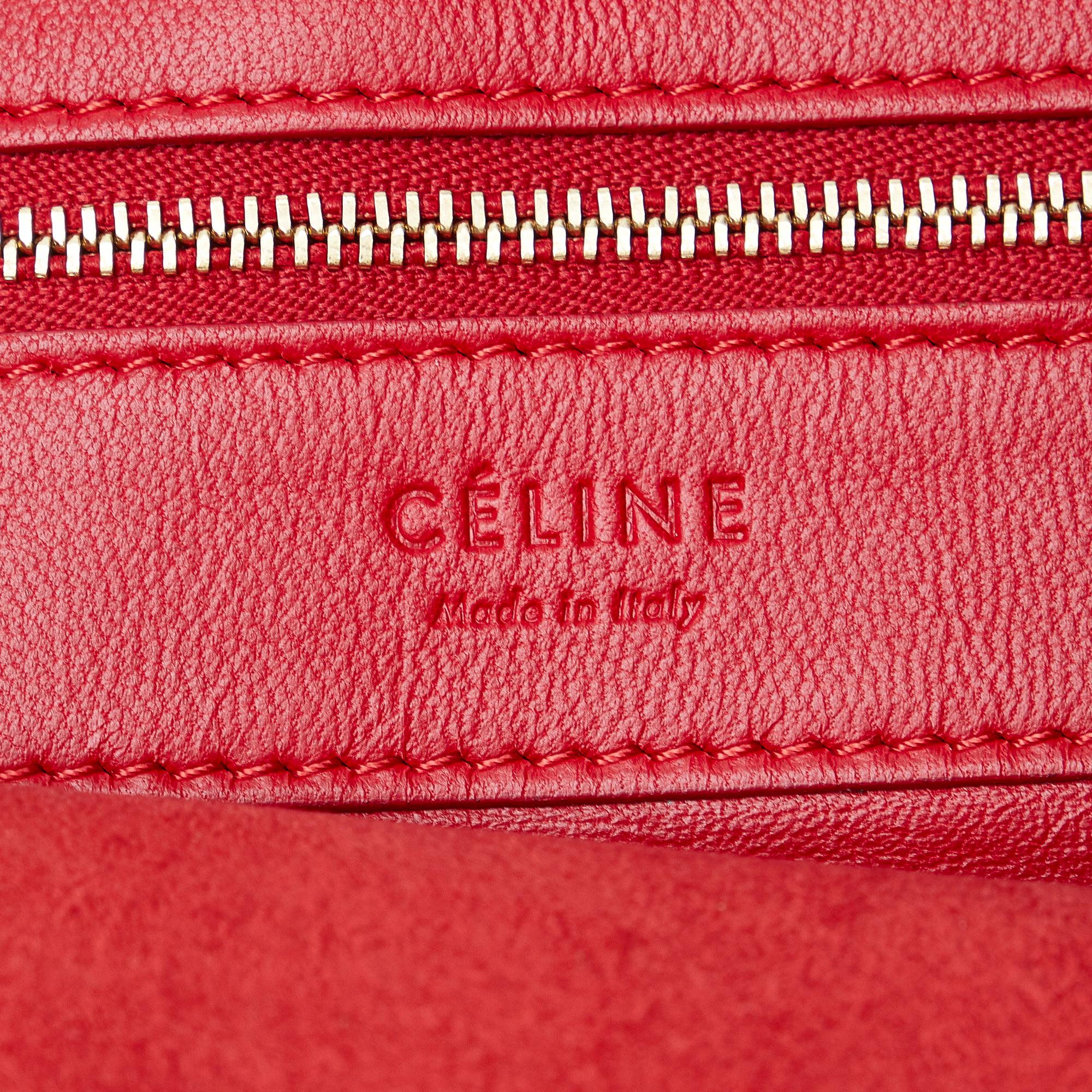 Celine Bicolor Vertical Cabas Tote (SHG-iLxSwQ)