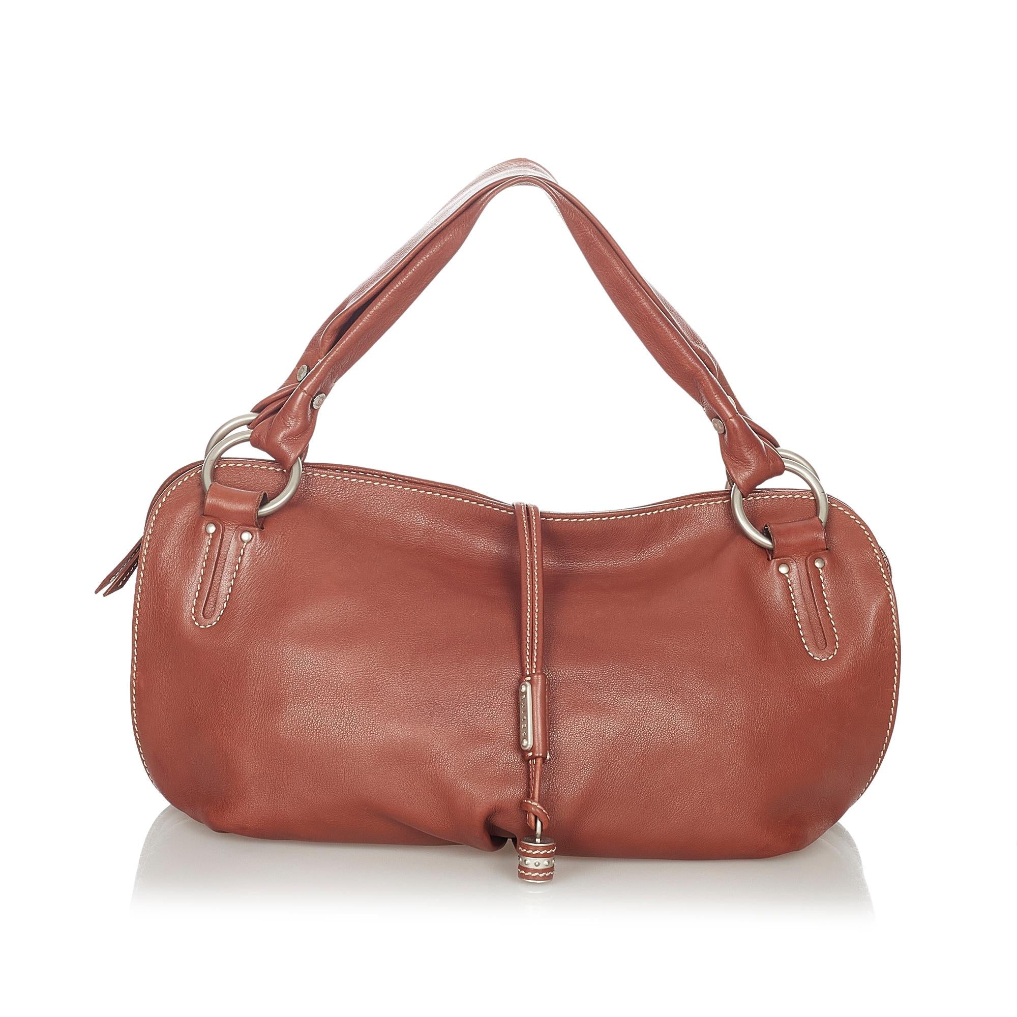 Celine Bittersweet Leather Shoulder Bag (SHG-23764)