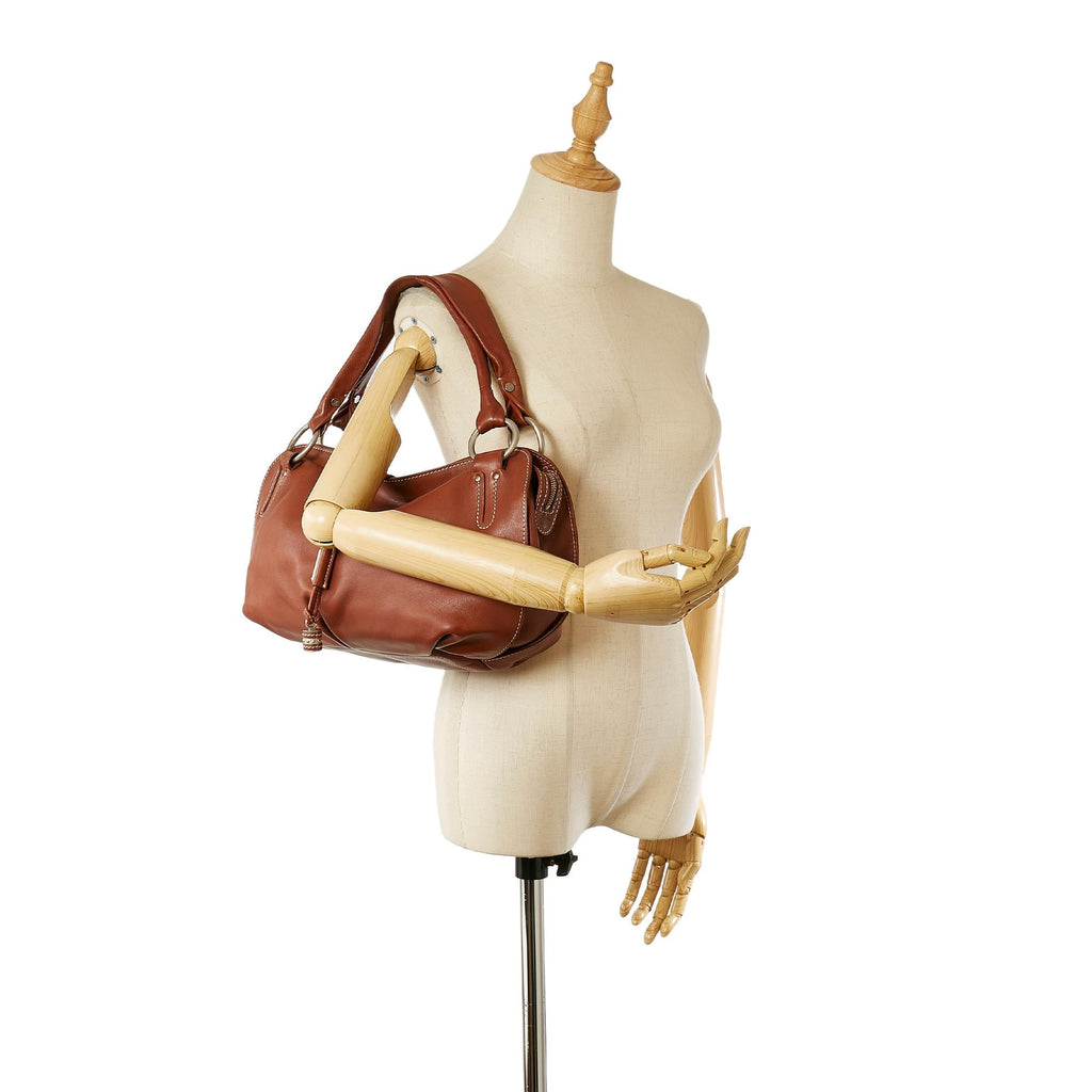 Celine Bittersweet Leather Shoulder Bag (SHG-23764)
