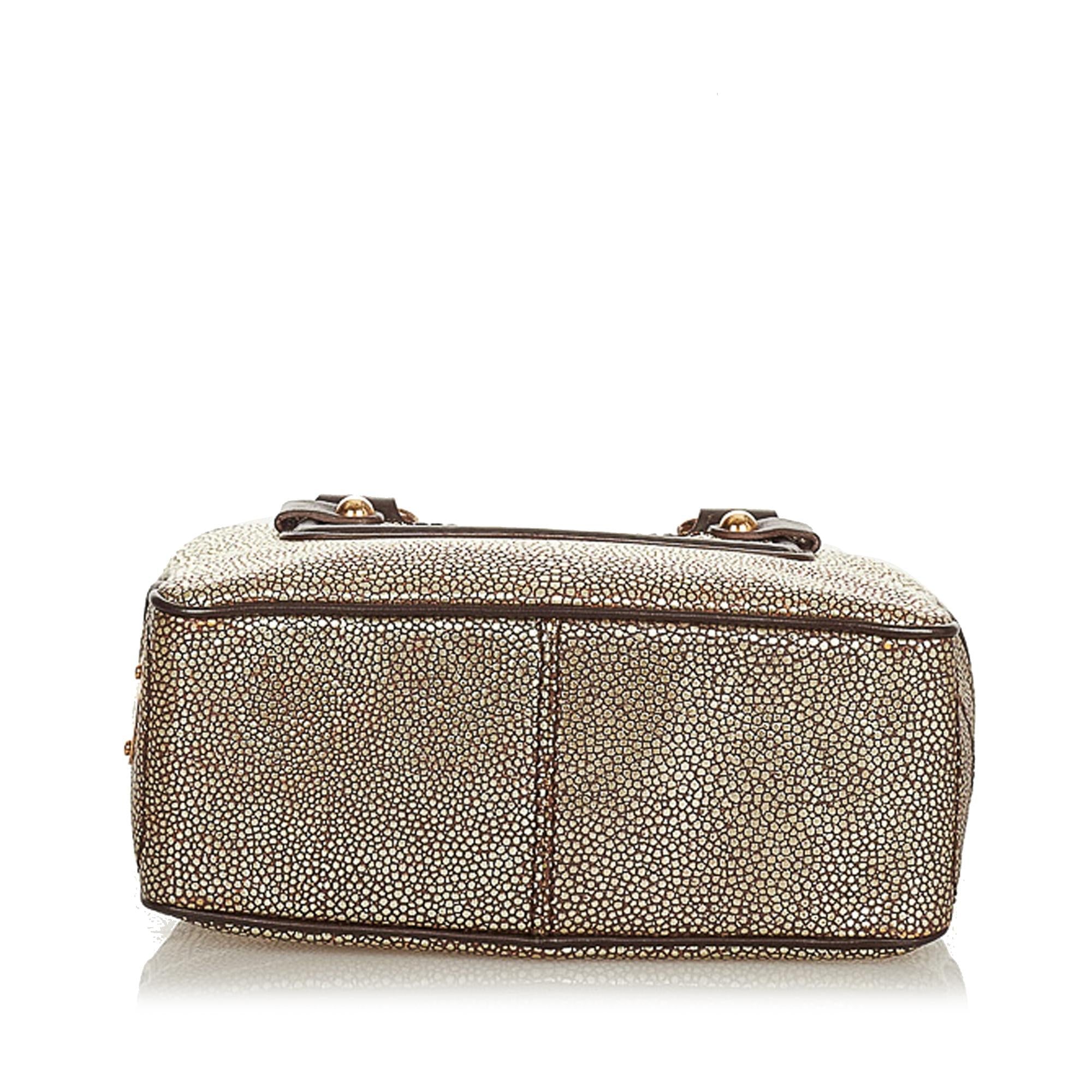 Celine Boogie Galuchat Handbag (SHG-26107)