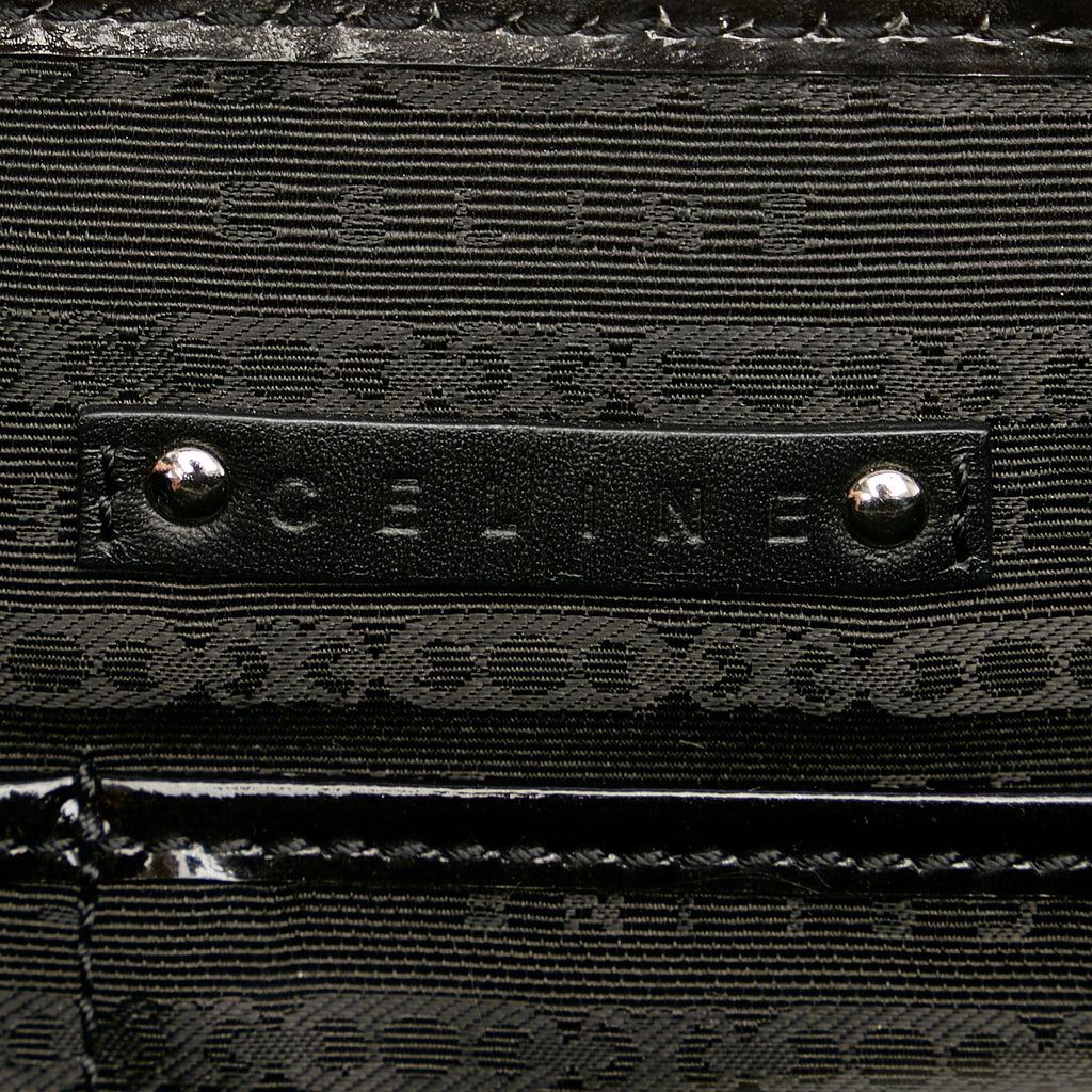 Celine Boogie Patent Leather Handbag (SHG-31596)