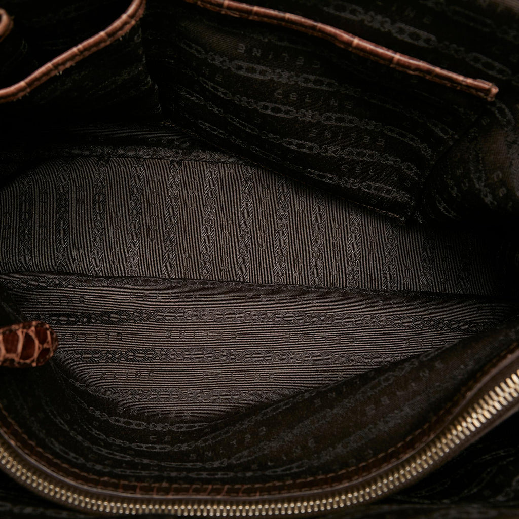 Celine Boogie Raffia Handbag (SHG-33293)