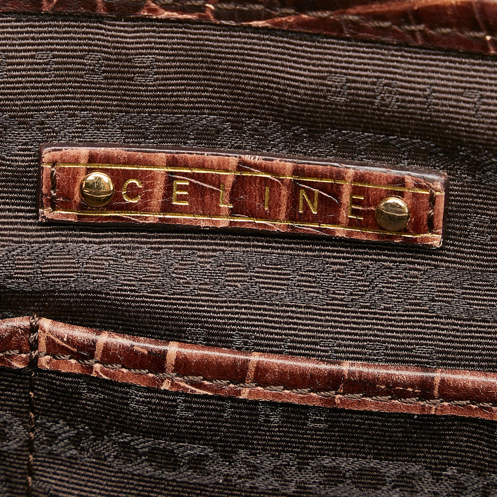 Celine Boogie Raffia Handbag (SHG-33293)