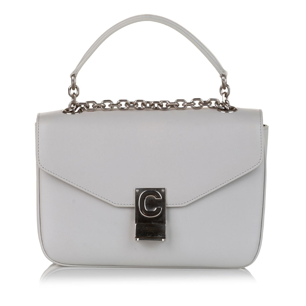 Celine C Bag Leather Crossbody Bag (SHG-35470)