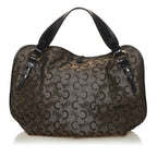 Celine C Carriage Bittersweet Canvas Handbag (SHG-34914)