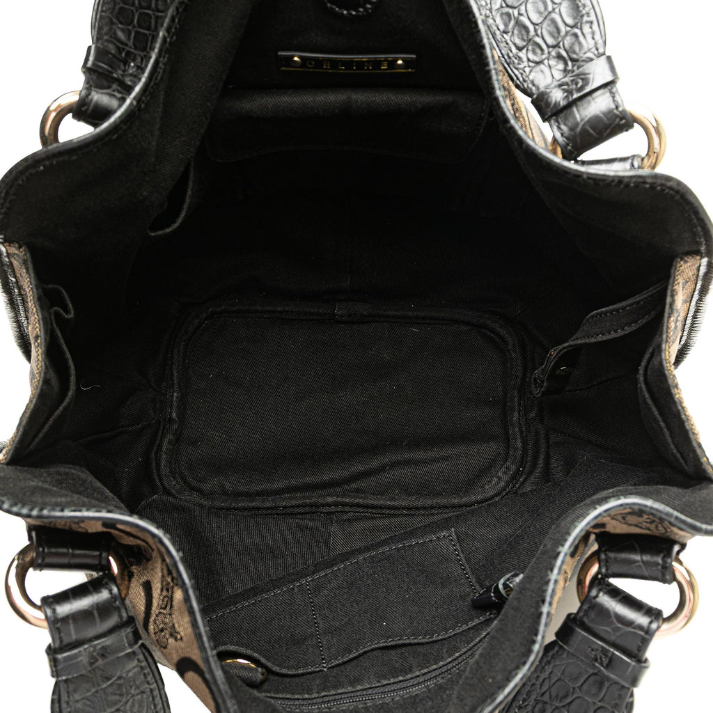 Celine C Carriage Canvas Bittersweet Hobo
