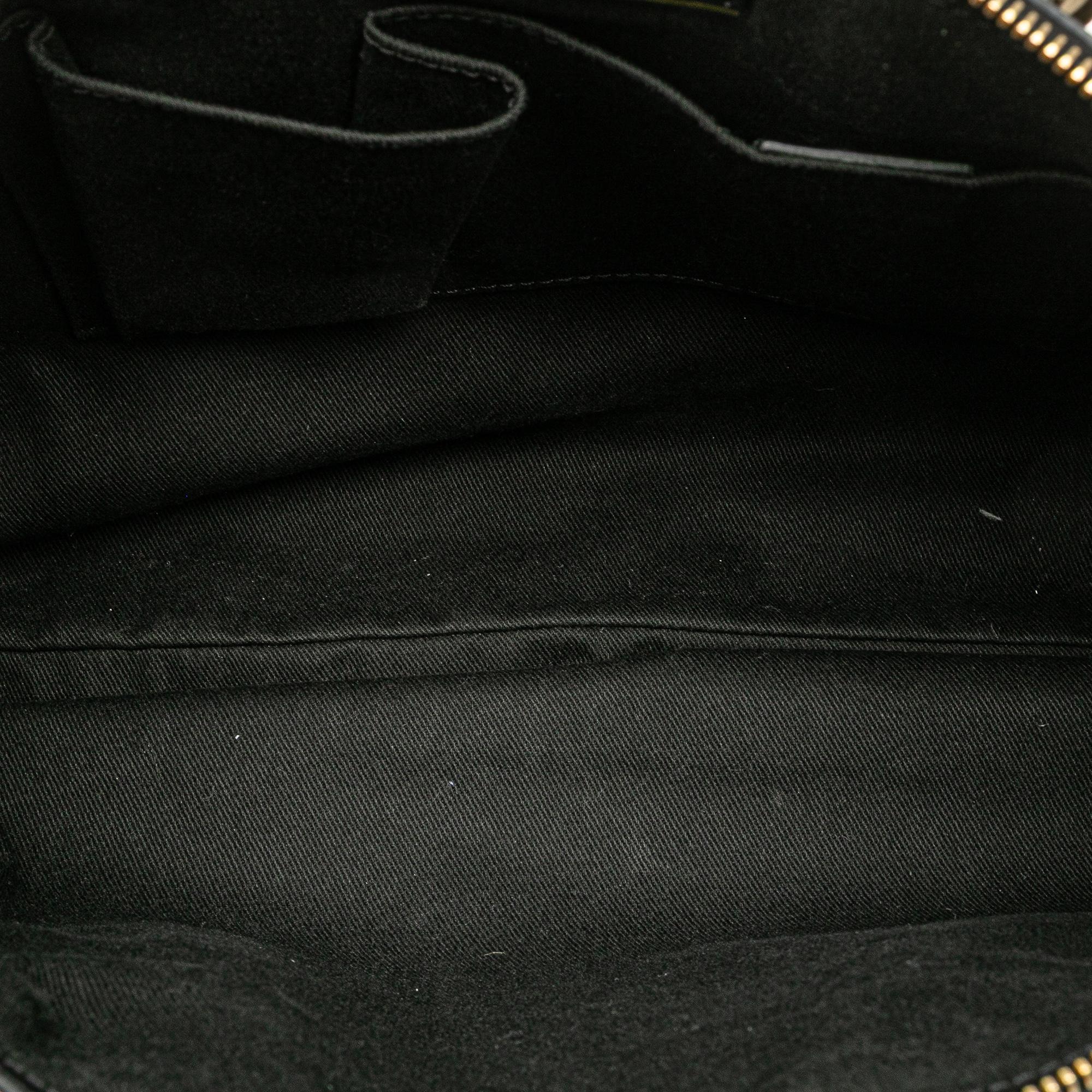 Celine C Carriage Canvas Satchel