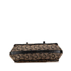 Celine C Carriage Canvas Satchel
