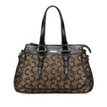 Celine C Carriage Canvas Satchel