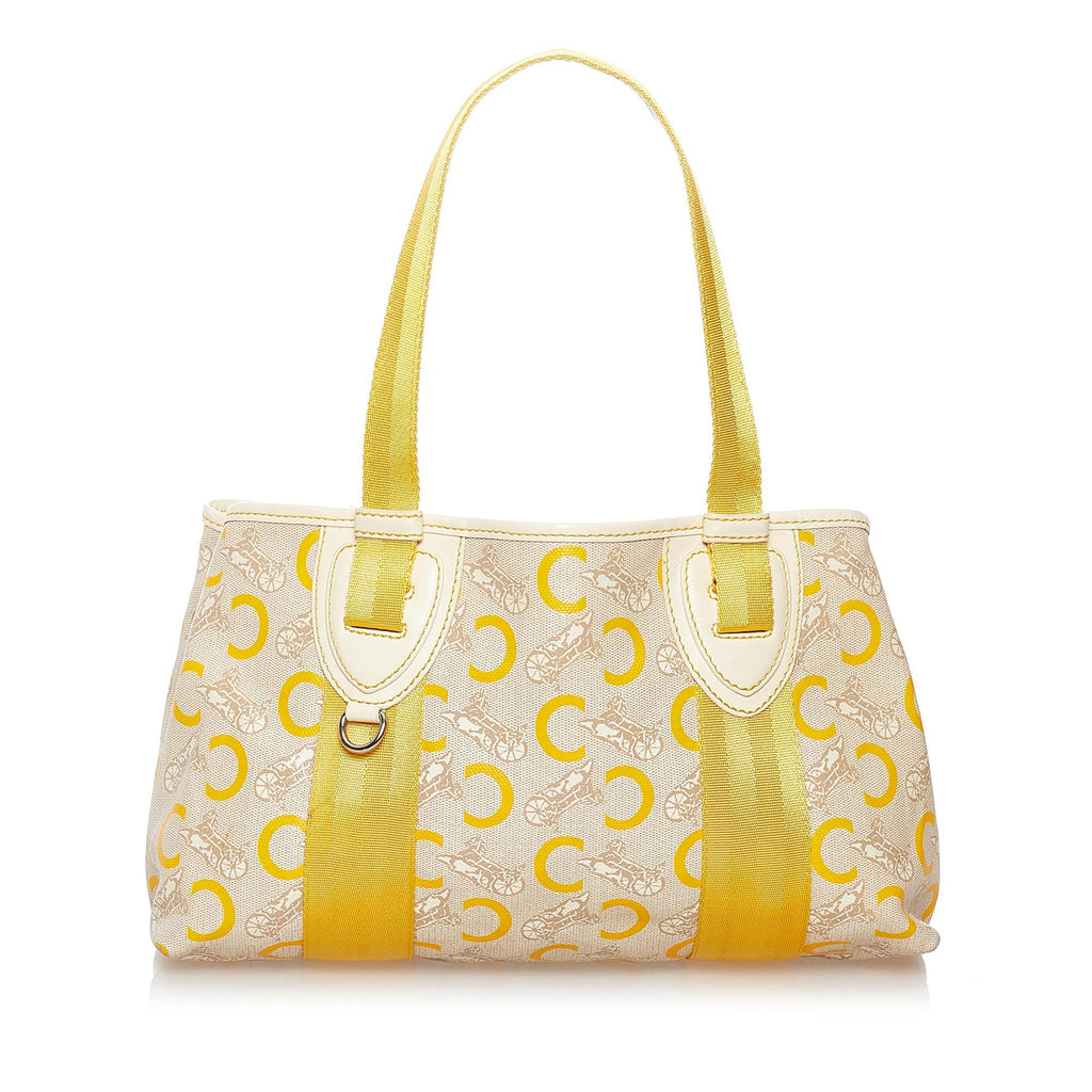 Celine C Carriage Canvas Tote Bag (SHG-32310)