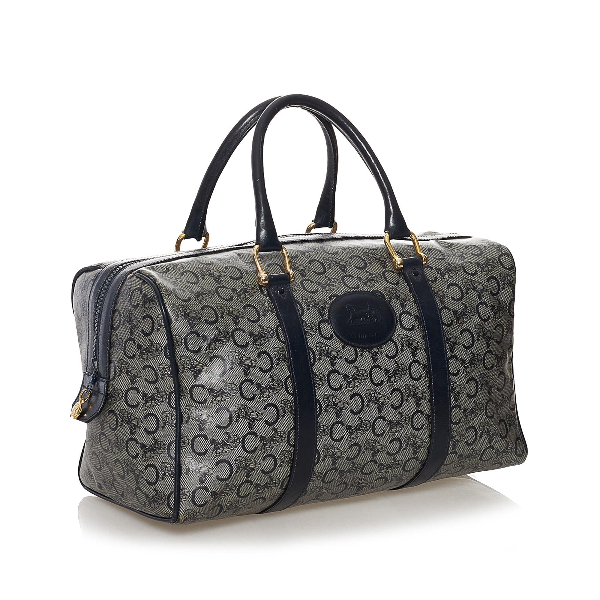 Celine C Macadam Boston Bag (SHG-32692)