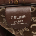 Celine C Macadam Canvas Boston Bag (SHG-24381)