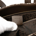 Celine C Macadam Canvas Bucket Bag