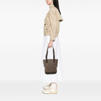 Celine C Macadam Canvas Bucket Bag