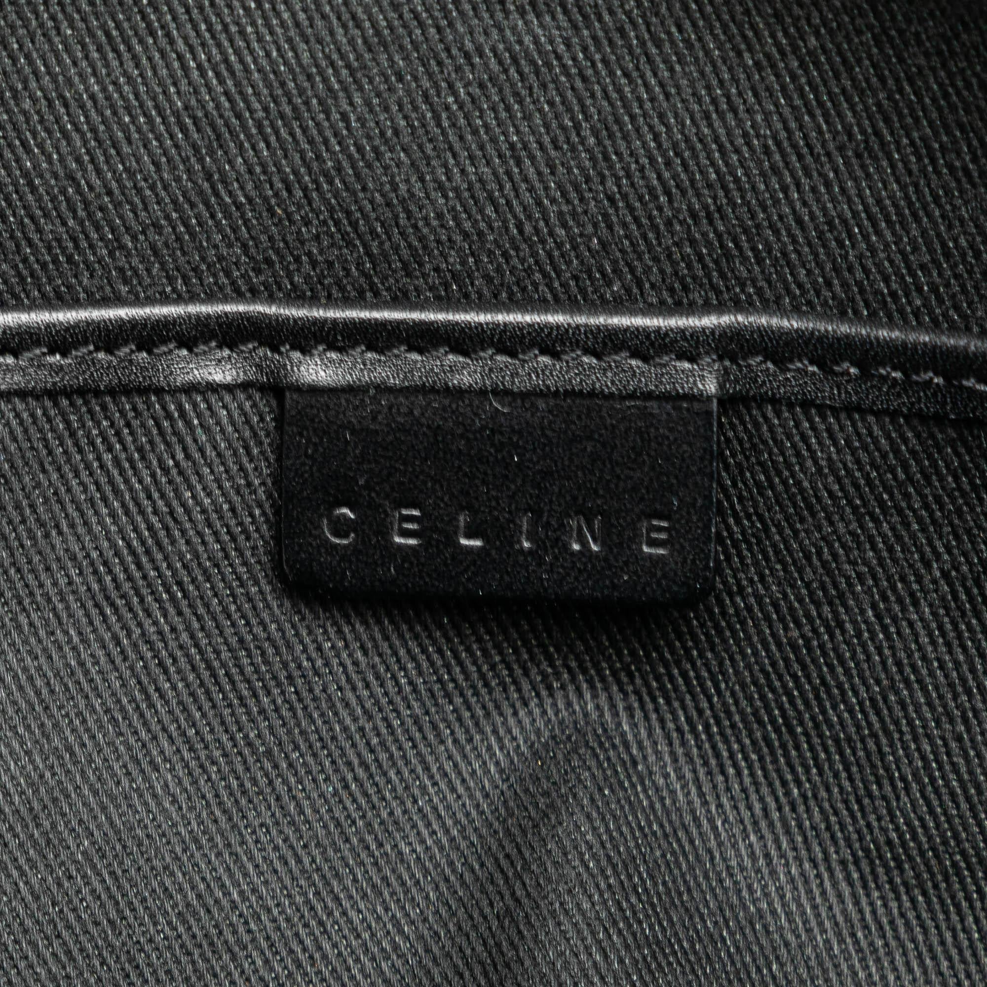 Celine C Macadam Canvas Handbag