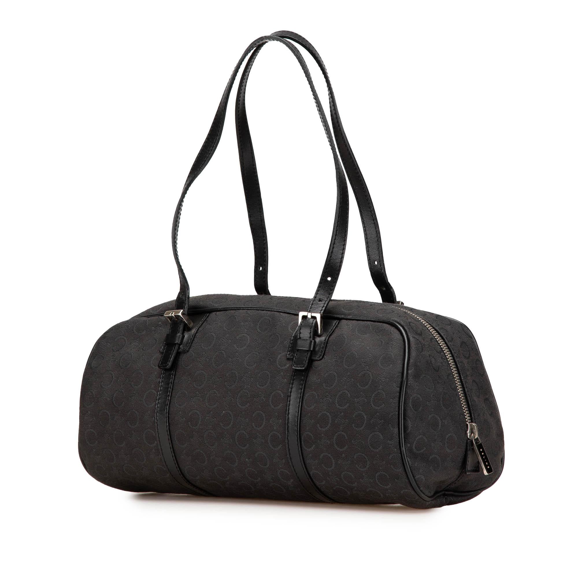Celine C Macadam Canvas Handbag