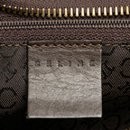 Celine C Macadam Canvas Handbag