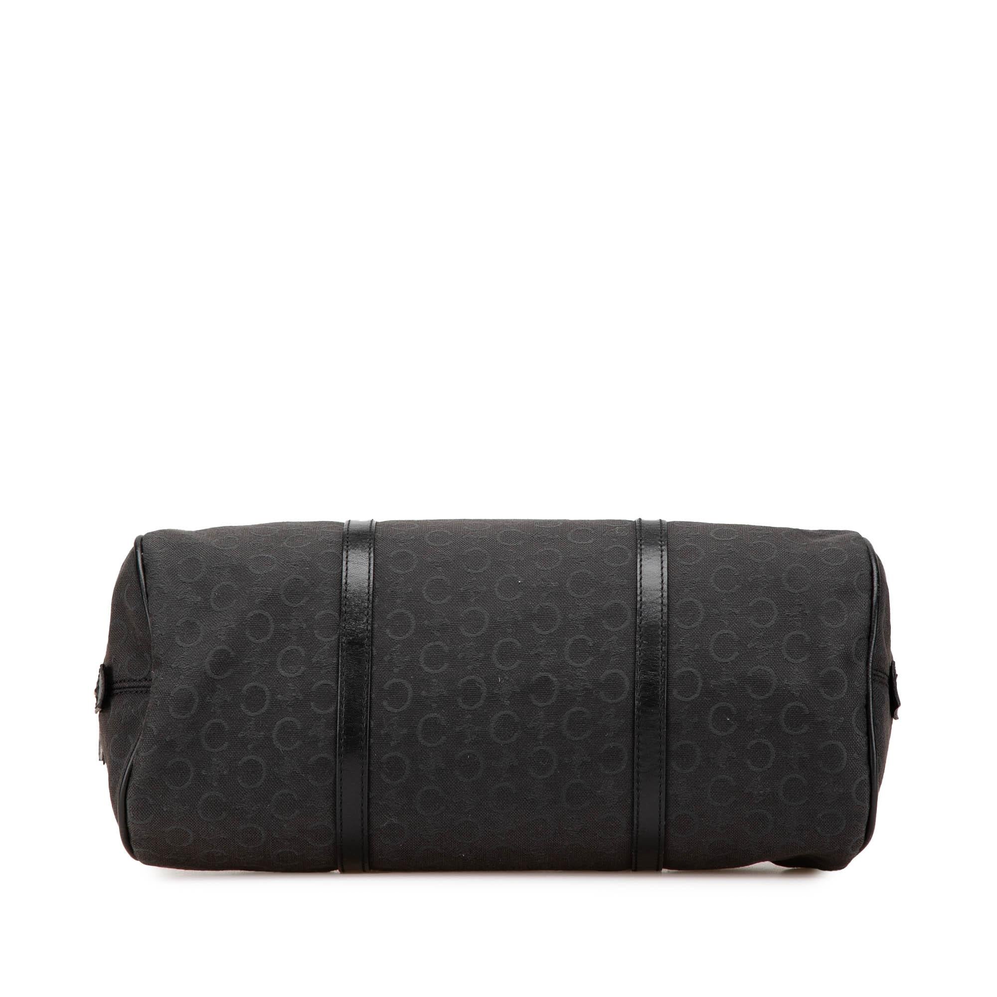 Celine C Macadam Canvas Handbag