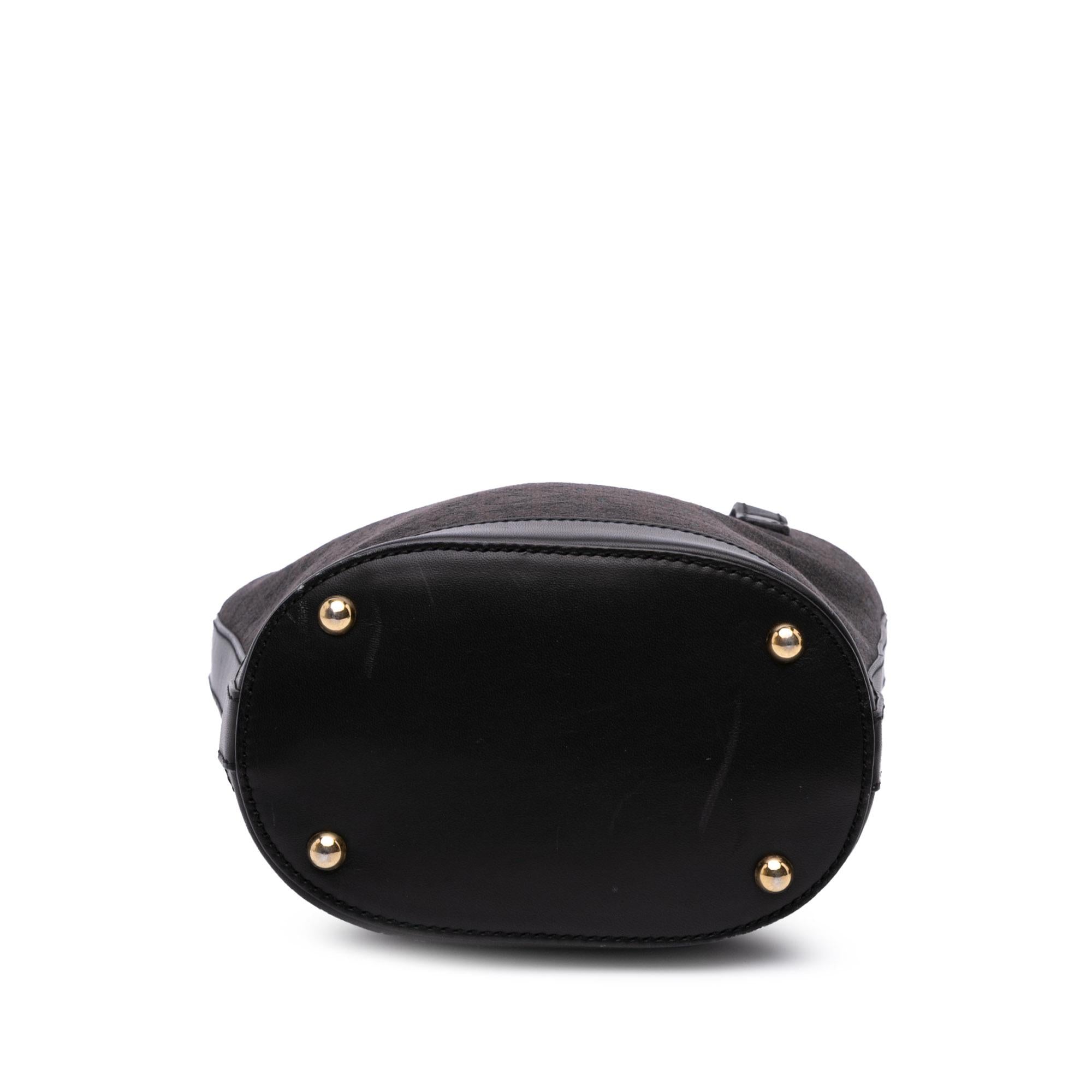 Celine C Macadam Canvas Handbag