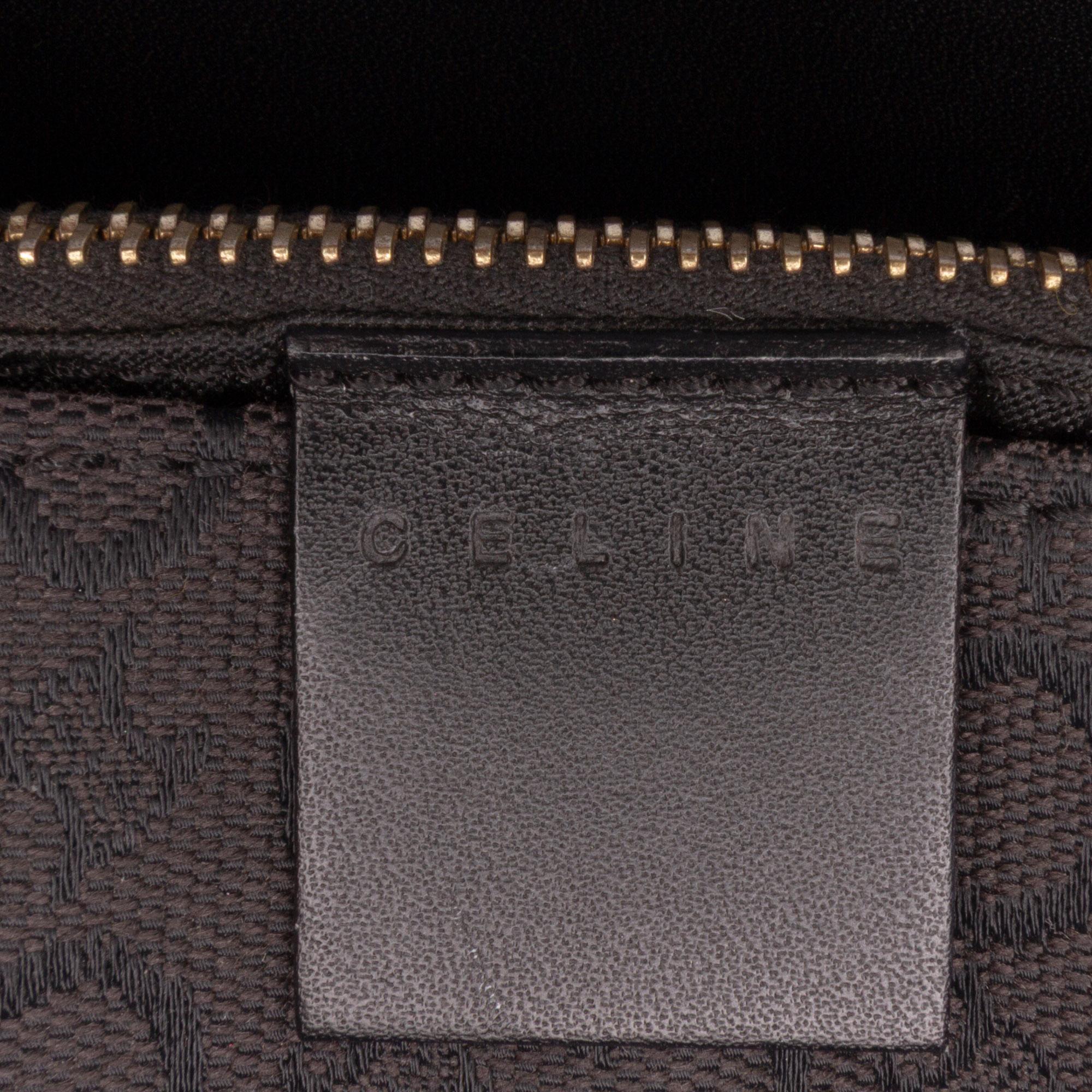 Celine C Macadam Canvas Handbag