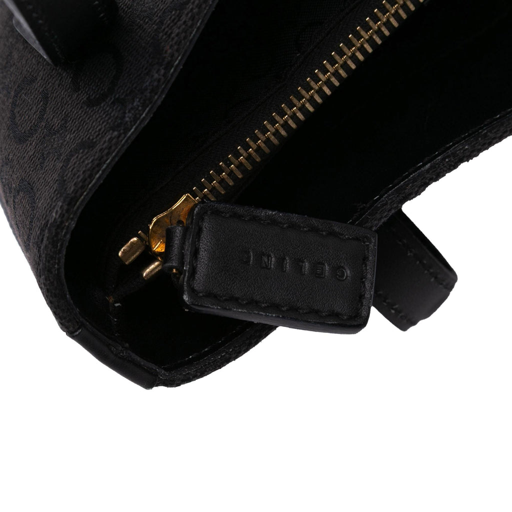 Celine C Macadam Canvas Handbag