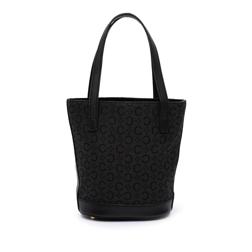 Celine C Macadam Canvas Handbag