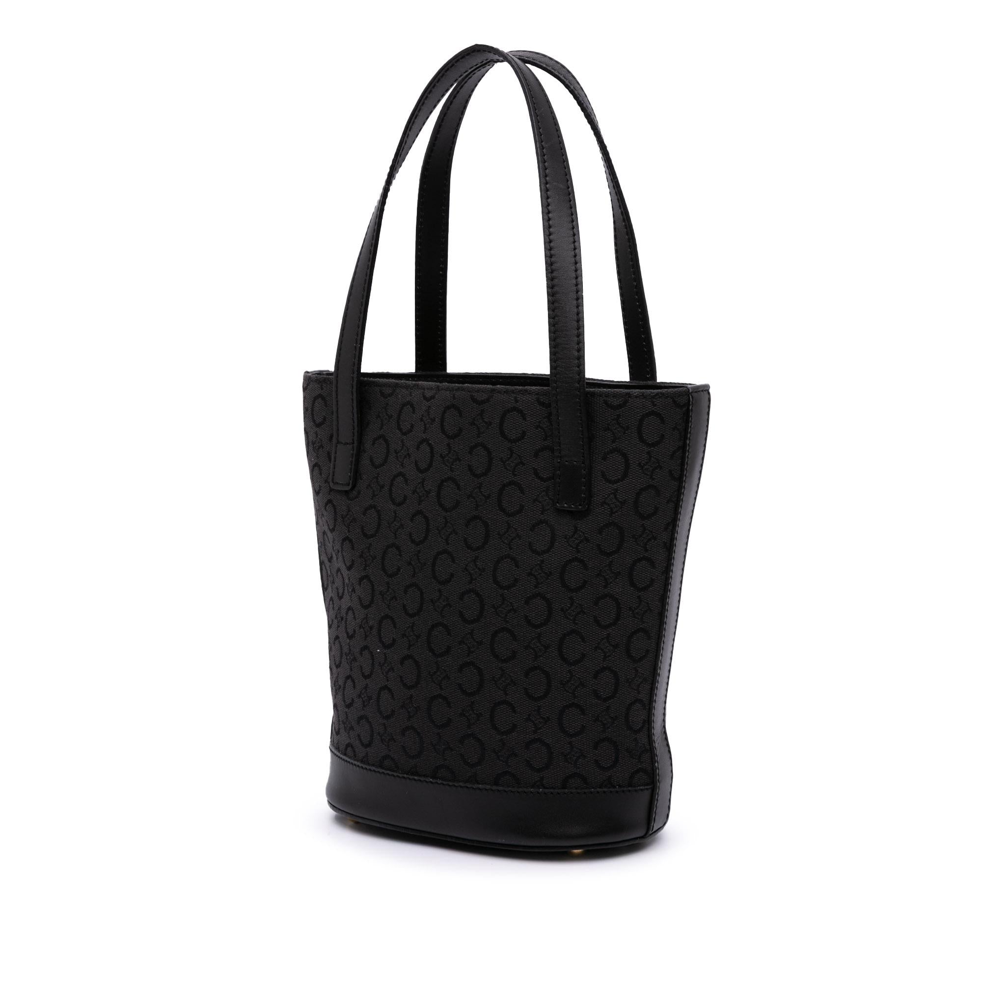 Celine C Macadam Canvas Handbag