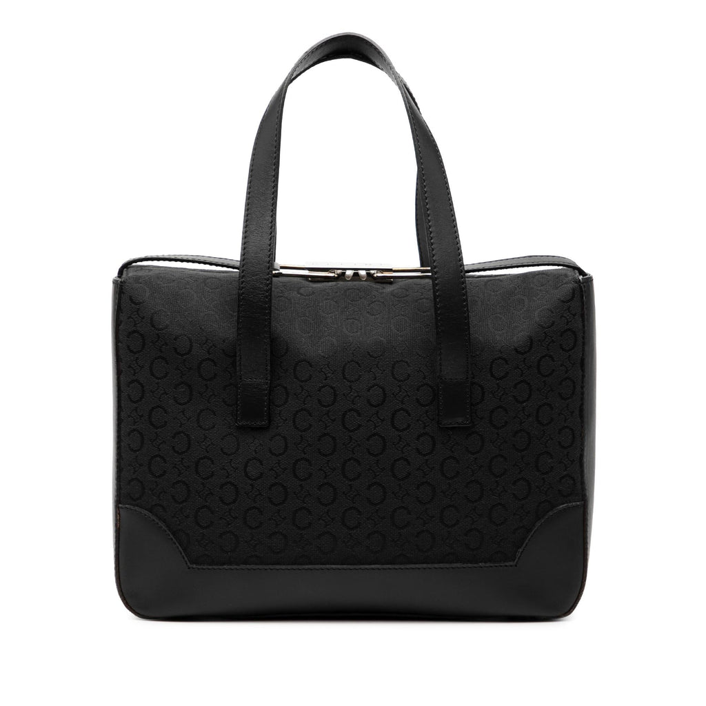 Celine C Macadam Canvas Handbag