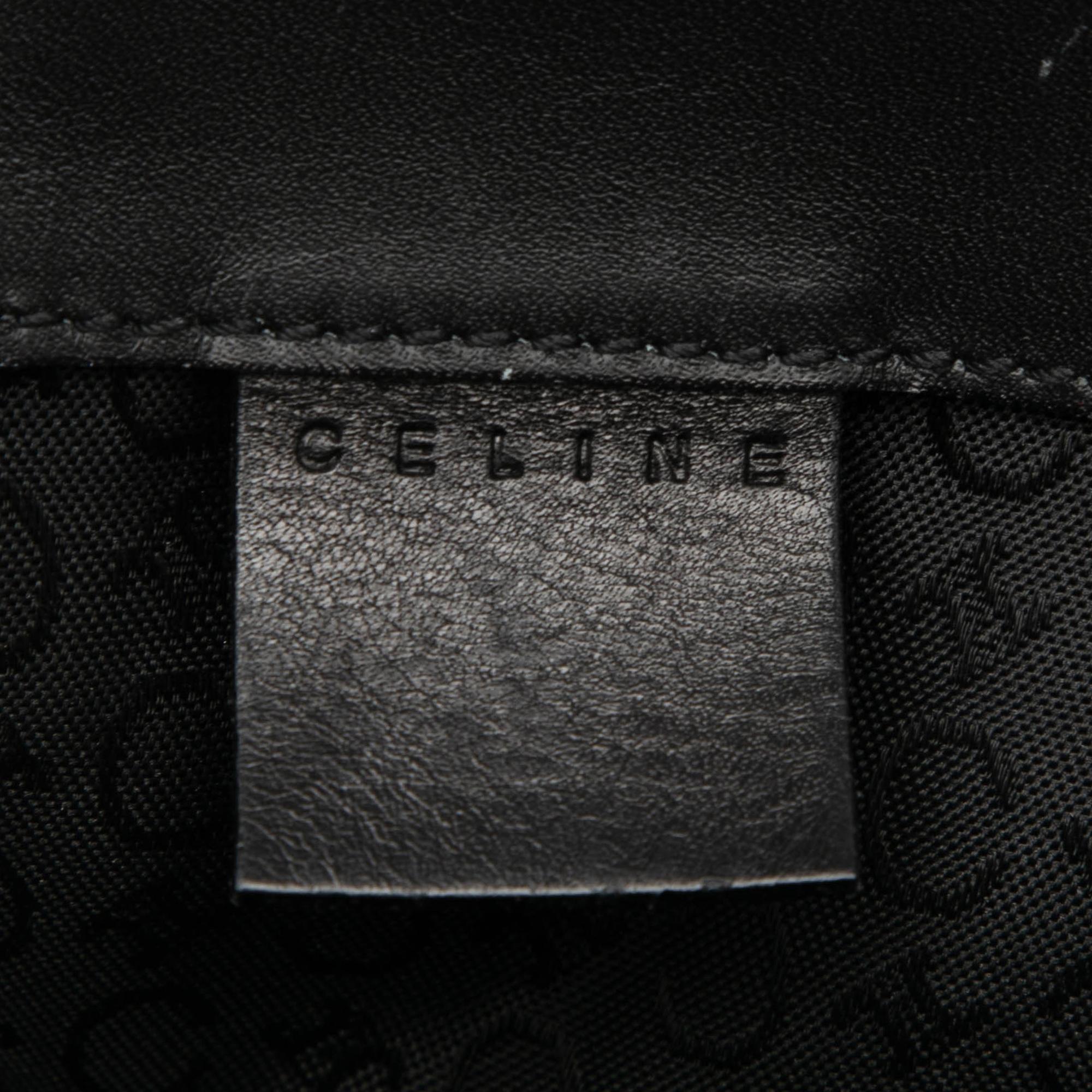Celine C Macadam Canvas Handbag