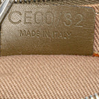 Celine C Macadam Canvas Shoulder Bag