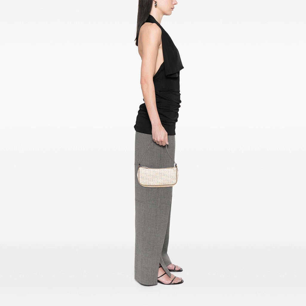 Celine C Macadam Canvas Shoulder Bag