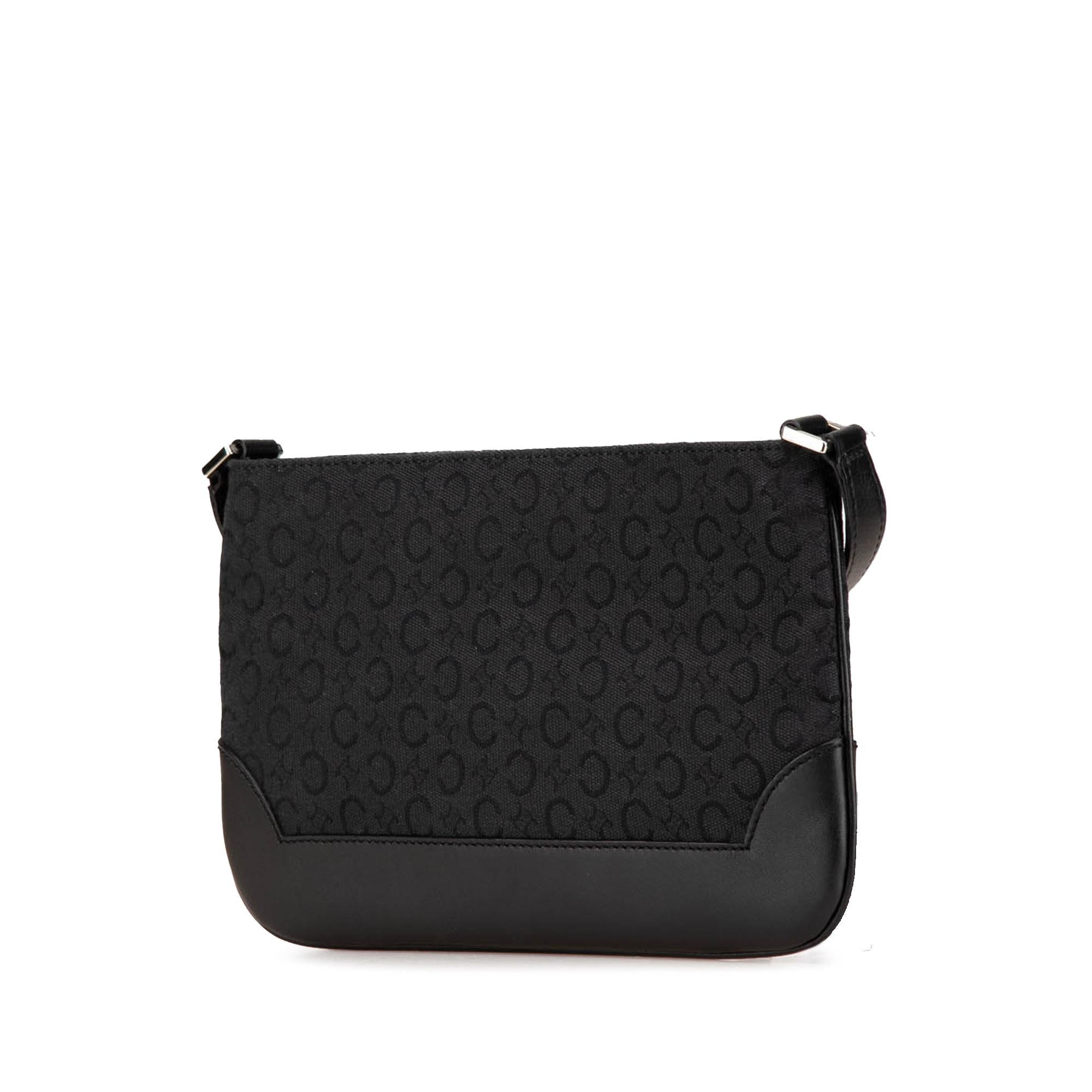 Celine C Macadam Canvas Shoulder Bag
