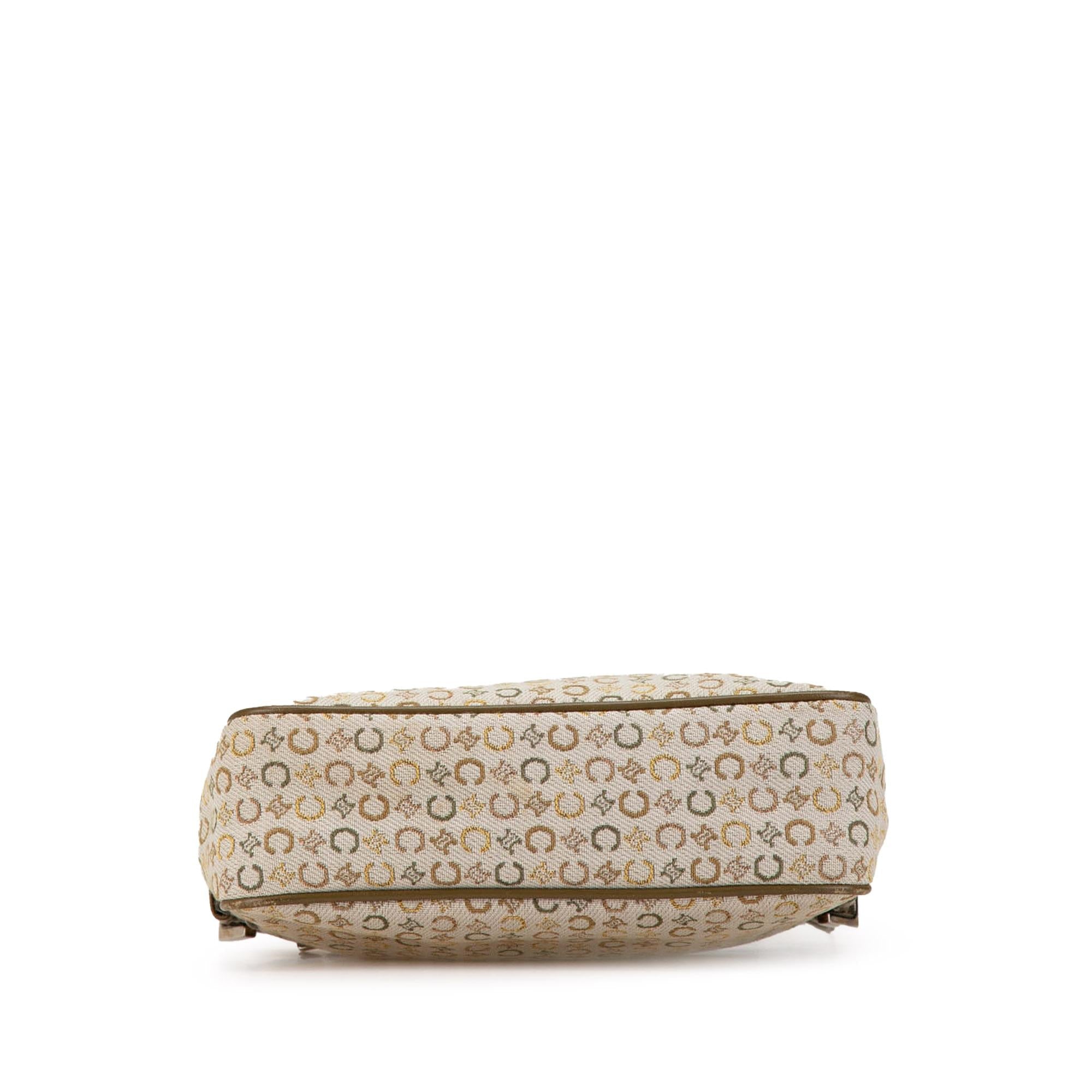 Celine C Macadam Canvas Shoulder Bag