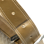 Celine C Macadam Canvas Shoulder Bag