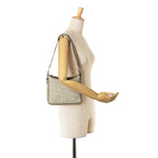 Celine C Macadam Canvas Shoulder Bag