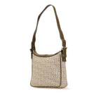 Celine C Macadam Canvas Shoulder Bag
