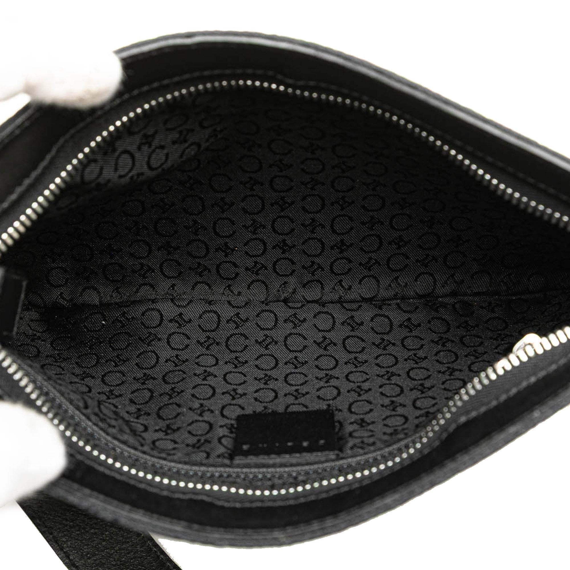 Celine C Macadam Canvas Shoulder Bag