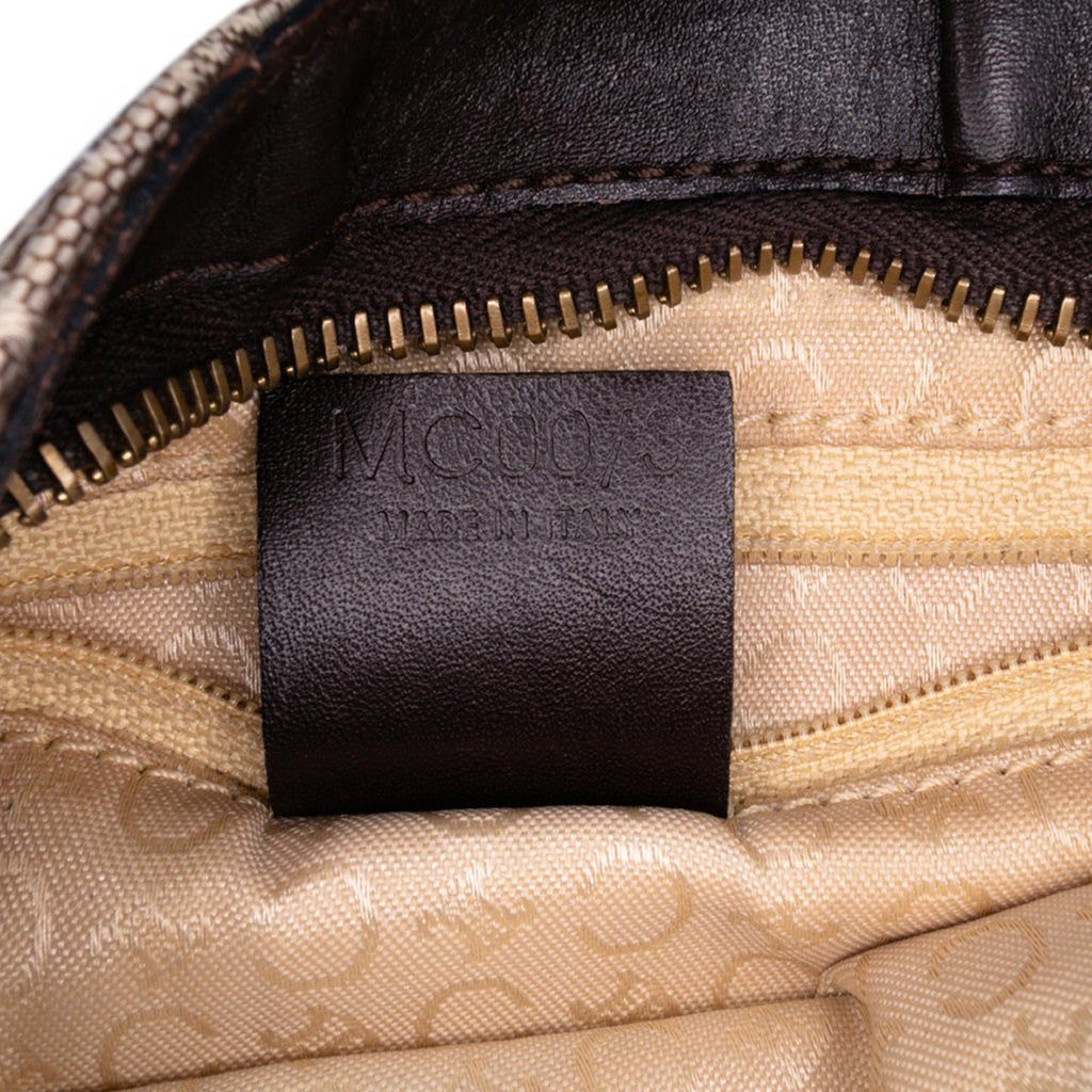 Celine C Macadam Canvas Shoulder Bag