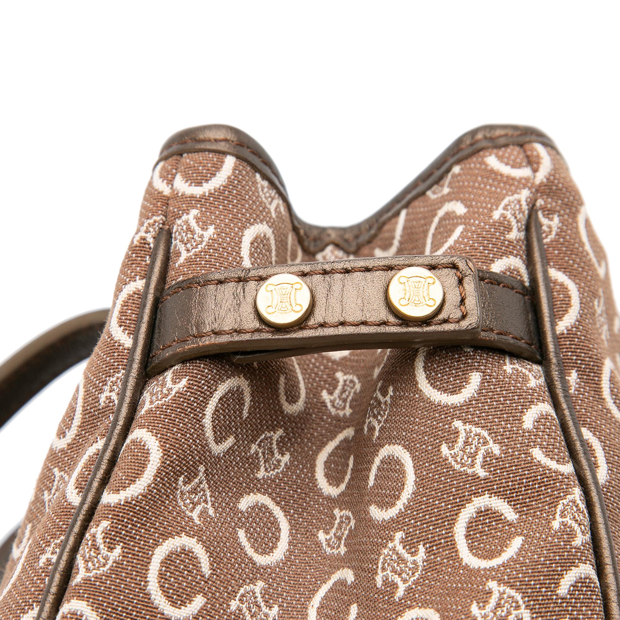 Celine C Macadam Canvas Tote