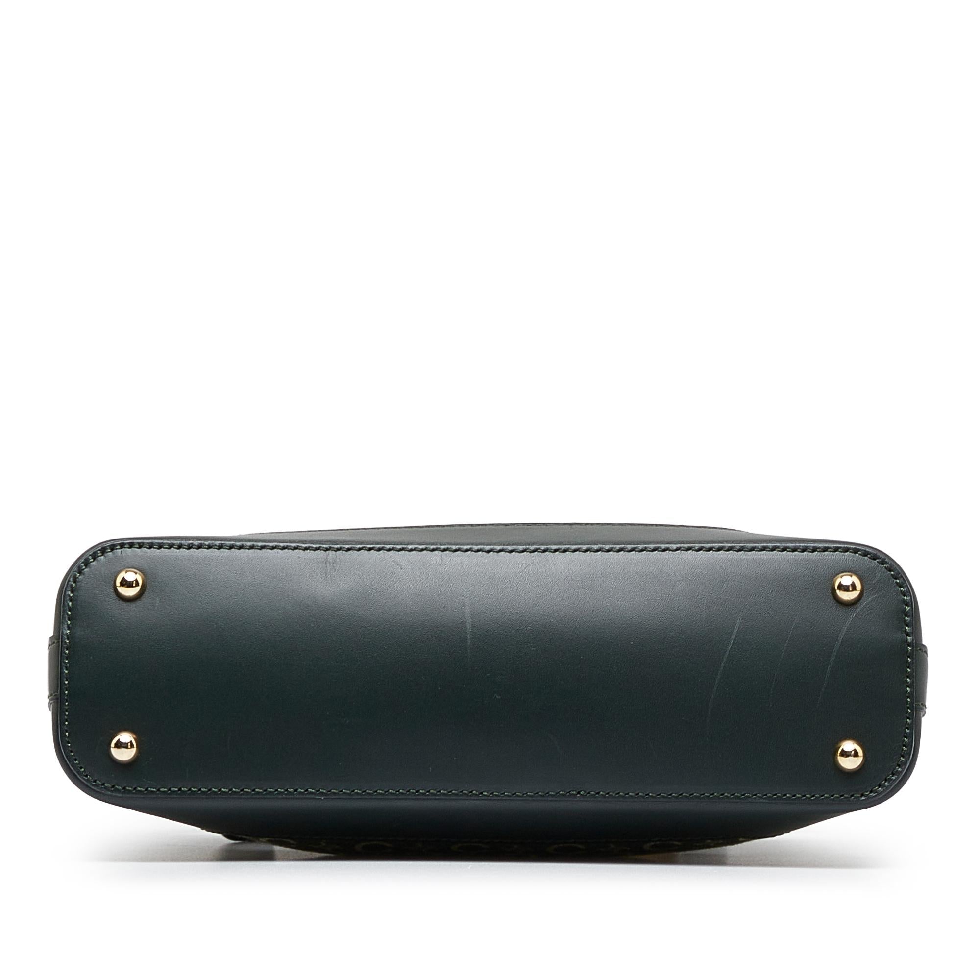Celine C Macadam Shoulder Bag (SHG-GrwvFl)